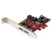 4 Port PCI Express USB 3.0 Card - 2 External & 2 Internal - SATA Power - UASP Support - 2x Int Motherboard-Style Headers - Native OS Support in Windows 8 & 8.1 - Startech