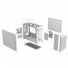 Boîtier Asus AP201 Prime Case TG white Windows - Asus