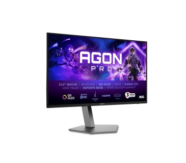 Moniteur Aoc OLED - 32 inch - Flat - AG326UD 4K 0.03MS 144HZ Gaming OLED - Aoc