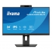 Moniteur Iiyama IIYAMA 24inch IPS-panel 1920x1080 Windows Hello Webcam 5MP Auto Focus 15cm Height Adj. Stand 4ms 250cd/m2 Speakers HDMI DP