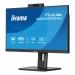 Moniteur Iiyama IIYAMA 24inch IPS-panel 1920x1080 Windows Hello Webcam 5MP Auto Focus 15cm Height Adj. Stand 4ms 250cd/m2 Speakers HDMI DP
