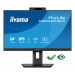 Moniteur Iiyama IIYAMA 24inch IPS-panel 1920x1080 Windows Hello Webcam 5MP Auto Focus 15cm Height Adj. Stand 4ms 250cd/m2 Speakers HDMI DP