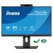 Moniteur Iiyama IIYAMA 24inch IPS-panel 1920x1080 Windows Hello Webcam 5MP Auto Focus 15cm Height Adj. Stand 4ms 250cd/m2 Speakers HDMI DP