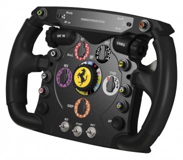 Add-On for use with Thrustmaster RS series Exact replica of F1 Ferrari 2011 Authentic Gearshift Levers PC - Thrustmaster