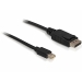 DisplayPort Cable - mini DPort -> DPort St/St 1,00m - Delock