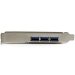 4 Port PCI Express USB 3.0 Card - 3 External and 1 Internal - Native OS Support in Windows 8 and 7 - Standard and Low-Profile - Cost-effective USB 3.0 Adapter Card - SATA Power - Startech