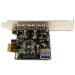 4 Port PCI Express USB 3.0 Card - 3 External and 1 Internal - Native OS Support in Windows 8 and 7 - Standard and Low-Profile - Cost-effective USB 3.0 Adapter Card - SATA Power - Startech